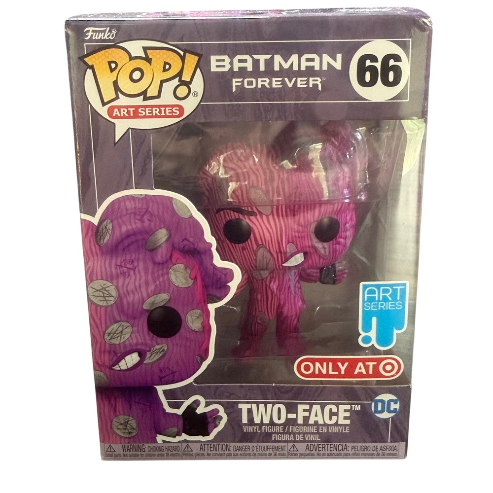 Funko Pop! Two-Face Art Series Target Exclusive Batman Forever Figure‎